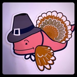 Vineyard vines turkey sticker.